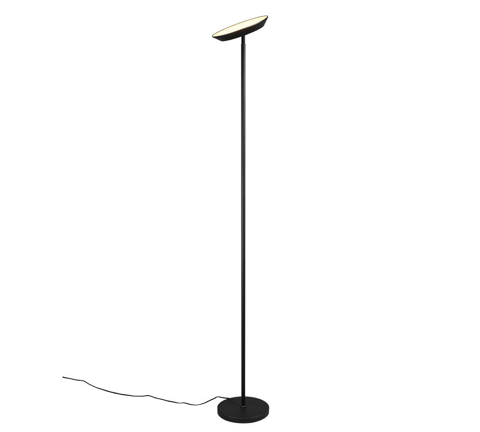 LED toršeras REALITY SPECTER, 17 W, 2700-4000-6500K, 1900 lm, DIM, juodos sp, Ø25 x 178 cm-0