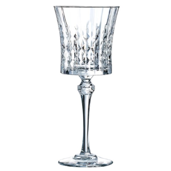 Krištolinės vyno taurės LADY DIAMOND, 270 ml, 6 vnt-0