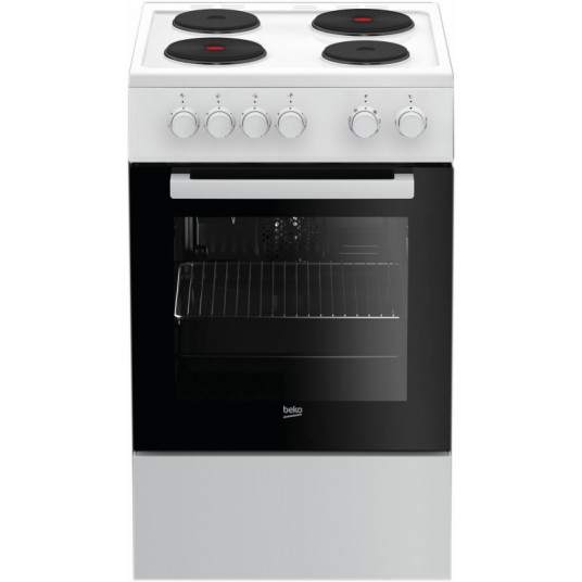 Elektrinė viryklė BEKO FSE56000GW-0