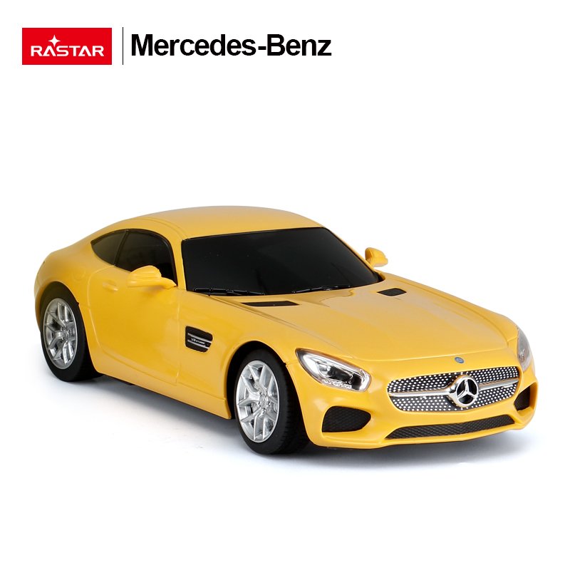 Radijo bangomis valdomas automodelis Mercedes AMG GT, RASTAR 1:24 - 2