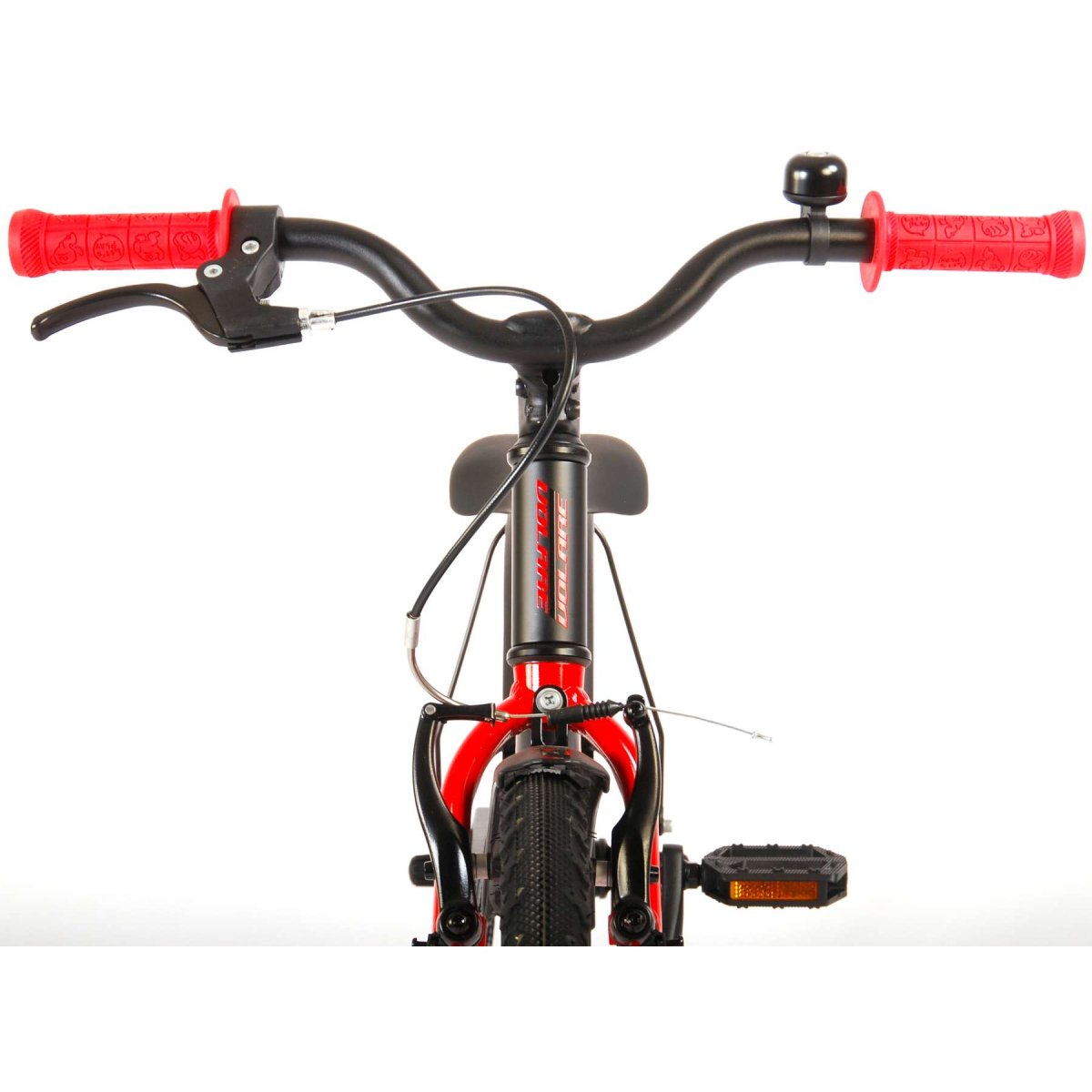 Vaikiškas dviratis VOLARE 18" Blaster (21870) juodas/raudonas - 7