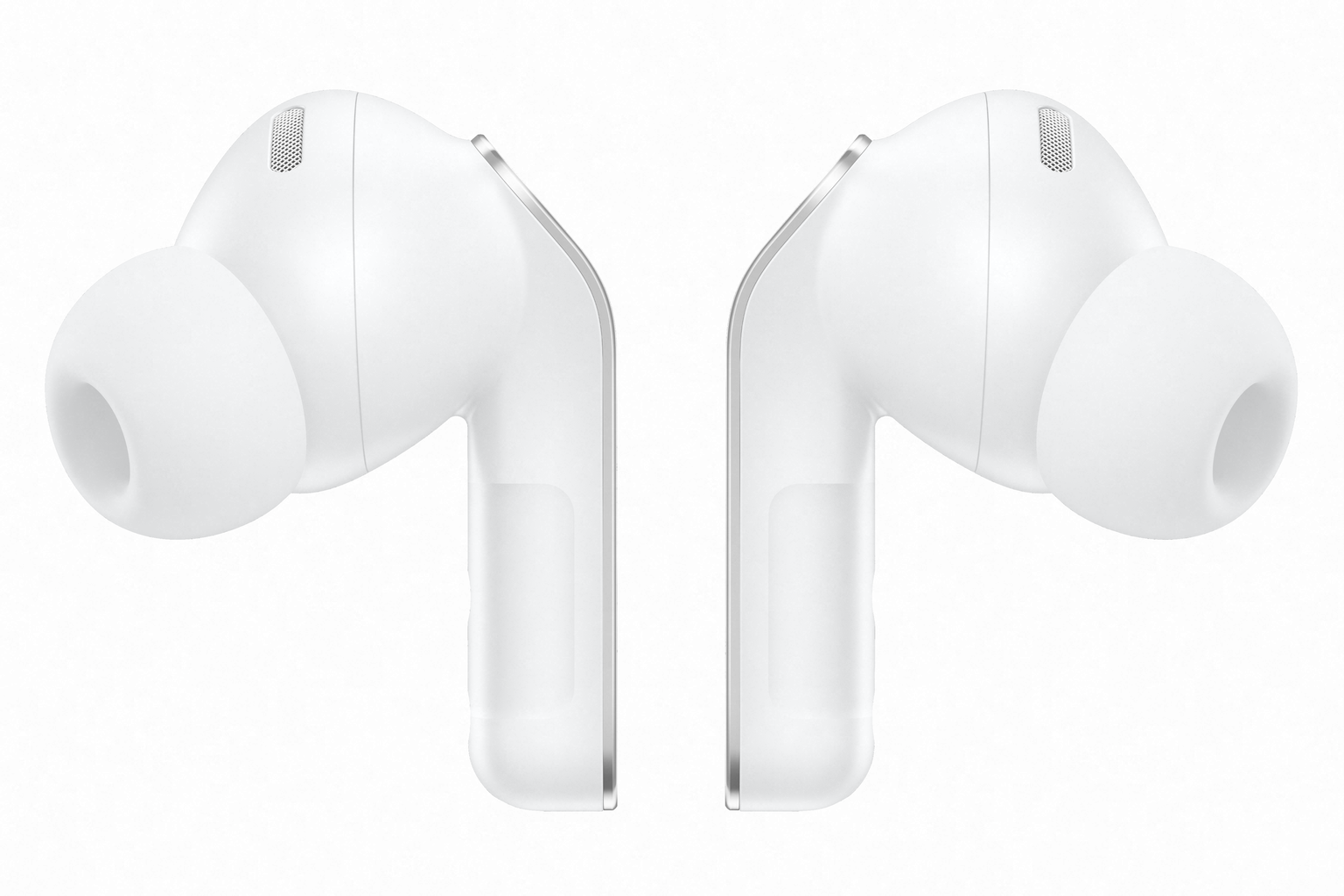 Belaidės ausinės Samsung Galaxy Buds4 Pro, balta - 5