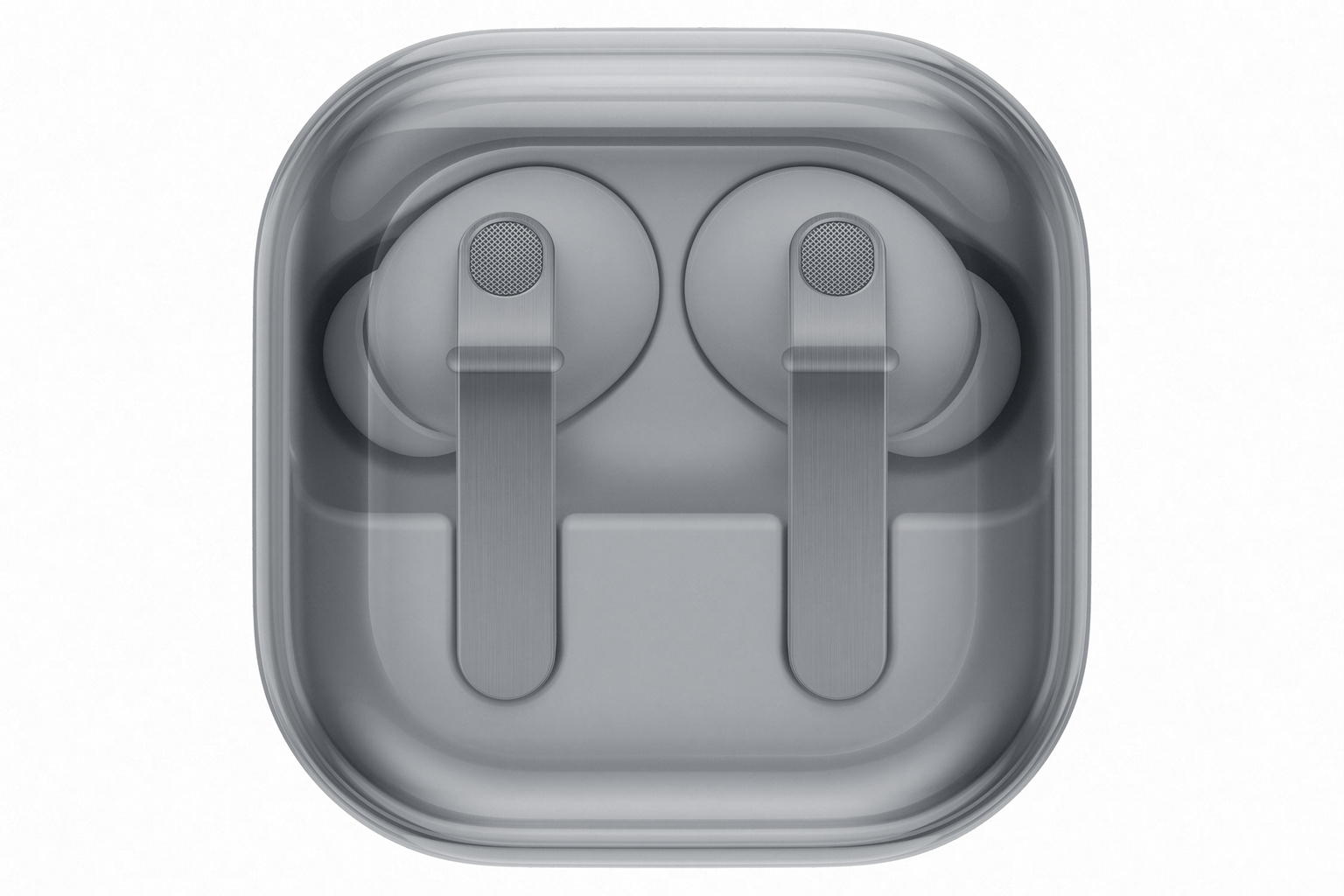 Belaidės ausinės Samsung Galaxy Buds4 Pro, balta - 6