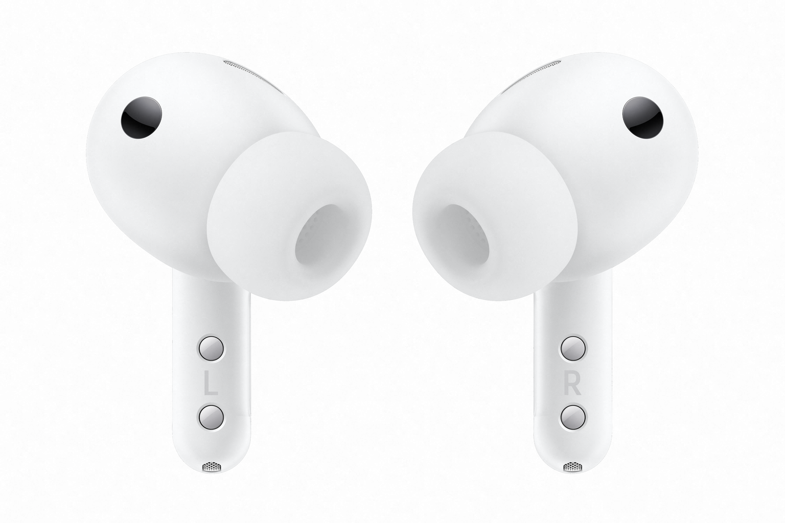 Belaidės ausinės Samsung Galaxy Buds4 Pro, balta - 4
