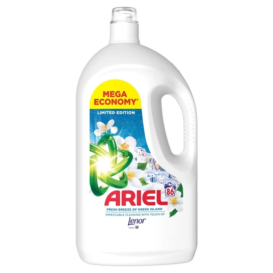 Skystas skalbiklis ARIEL Fresh Breeze, 86 skalb., 3,87 l
