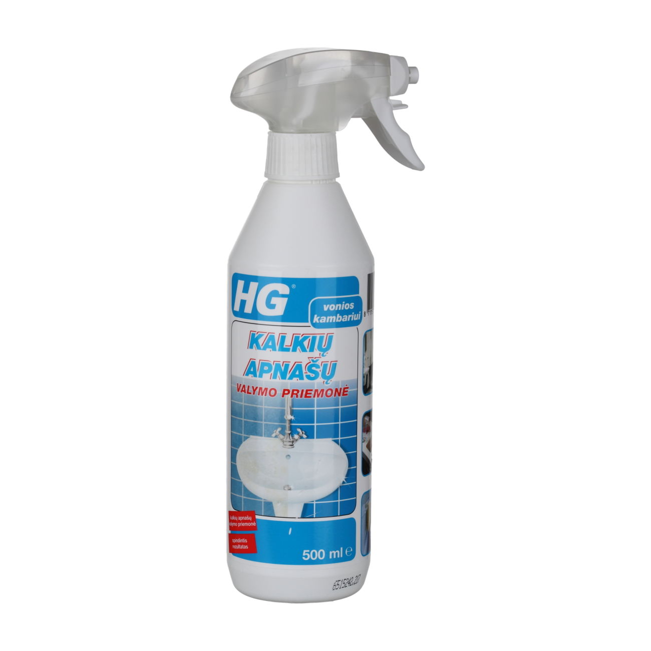 Kalkių apnašų šalinimo valiklis HG, 500 ml-0