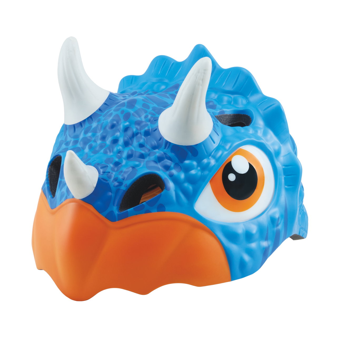 Dviratininkų šalmas Globber Triceratops, mėlynas, S/M-0