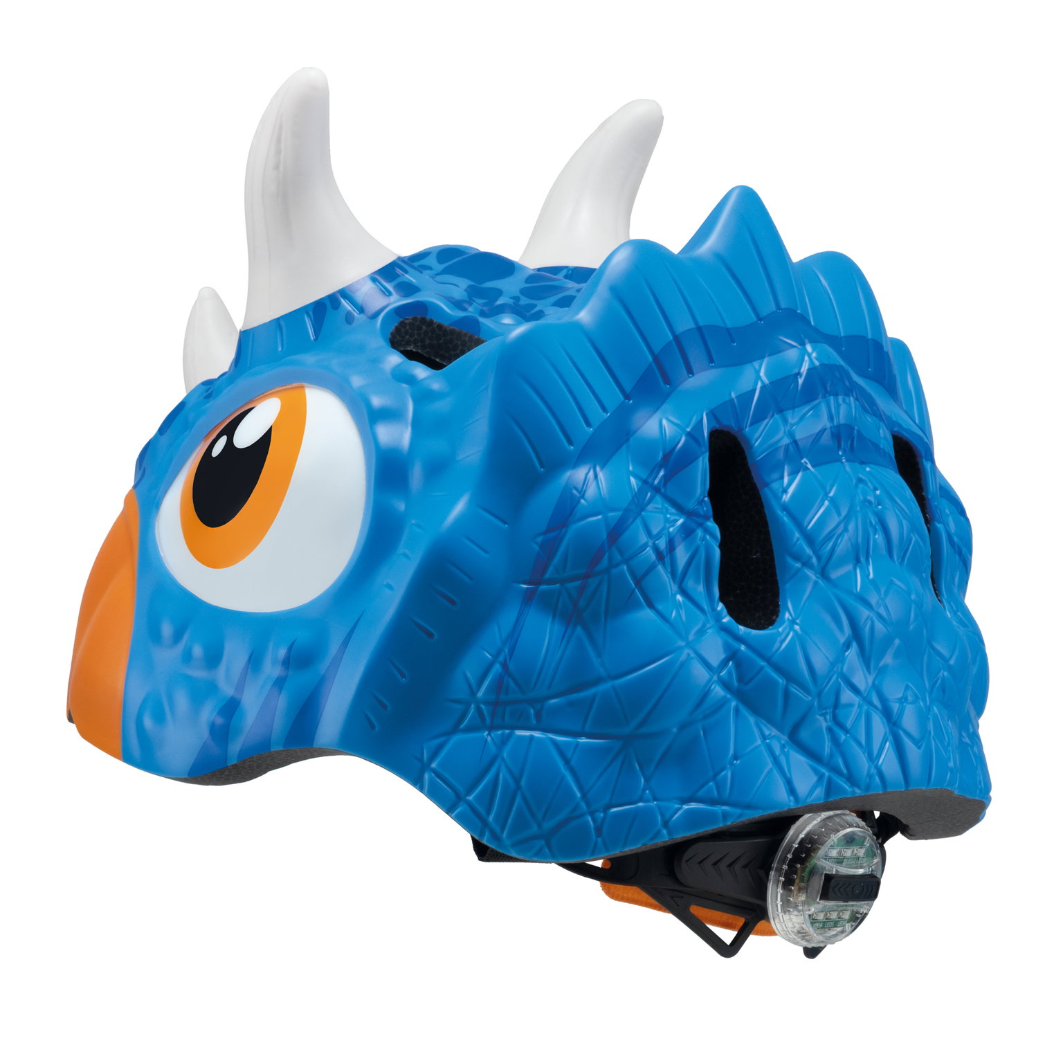Dviratininkų šalmas Globber Triceratops, mėlynas, S/M - 4