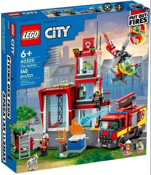 Konstruktorius LEGO® City Fire Gaisrinė 60320