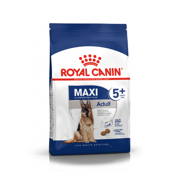 Sausas šunų ėdalas ROYAL CANIN SHN Maxi Adult 5+, 15 kg-0