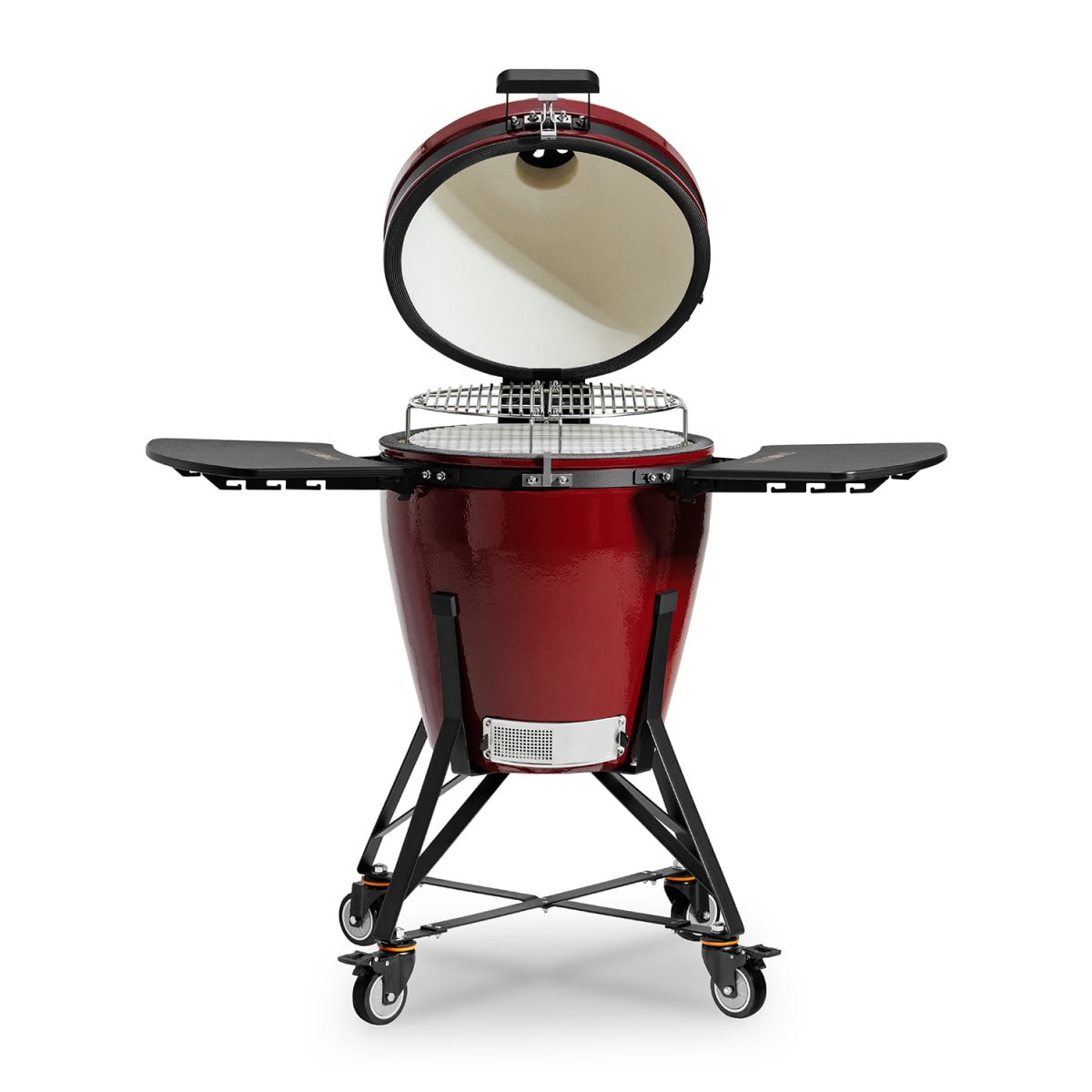 Keraminė kepsninė KAMADO BONO MEDIA EVO, 22", 56 cm, raudonos sp. - 4