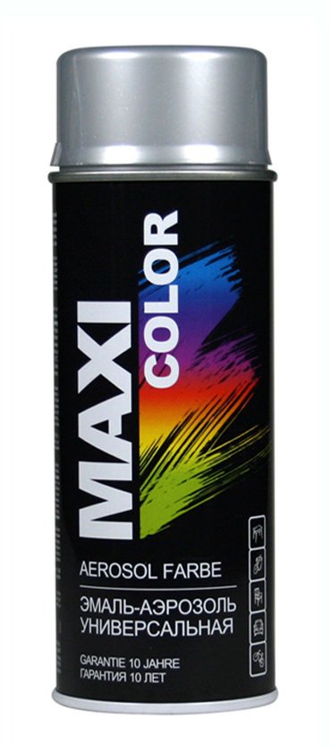 Purškiami dažai MAXI COLOR RAL9006, sidabro sp., 400 ml