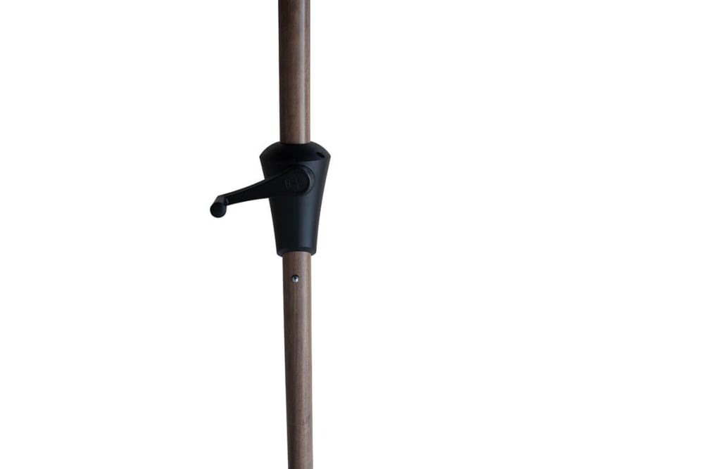 Lauko skėtis PHUKET WOOD, 280 cm, Dark Grey - 6