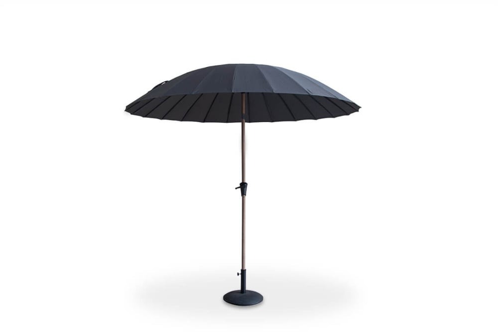 Lauko skėtis PHUKET WOOD, 280 cm, Dark Grey - 4