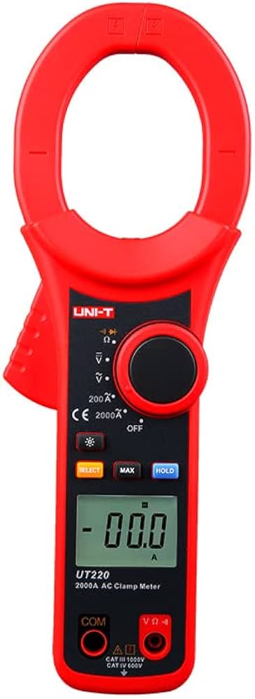 Srovės matavimo replės UNI-T UT220, CAT III