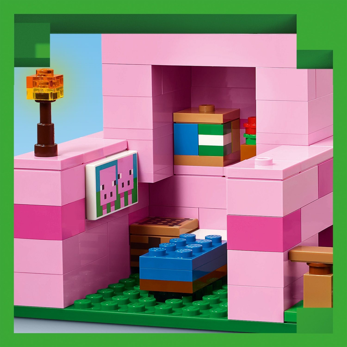Konstruktorius LEGO Minecraft The Baby Pig House - 5