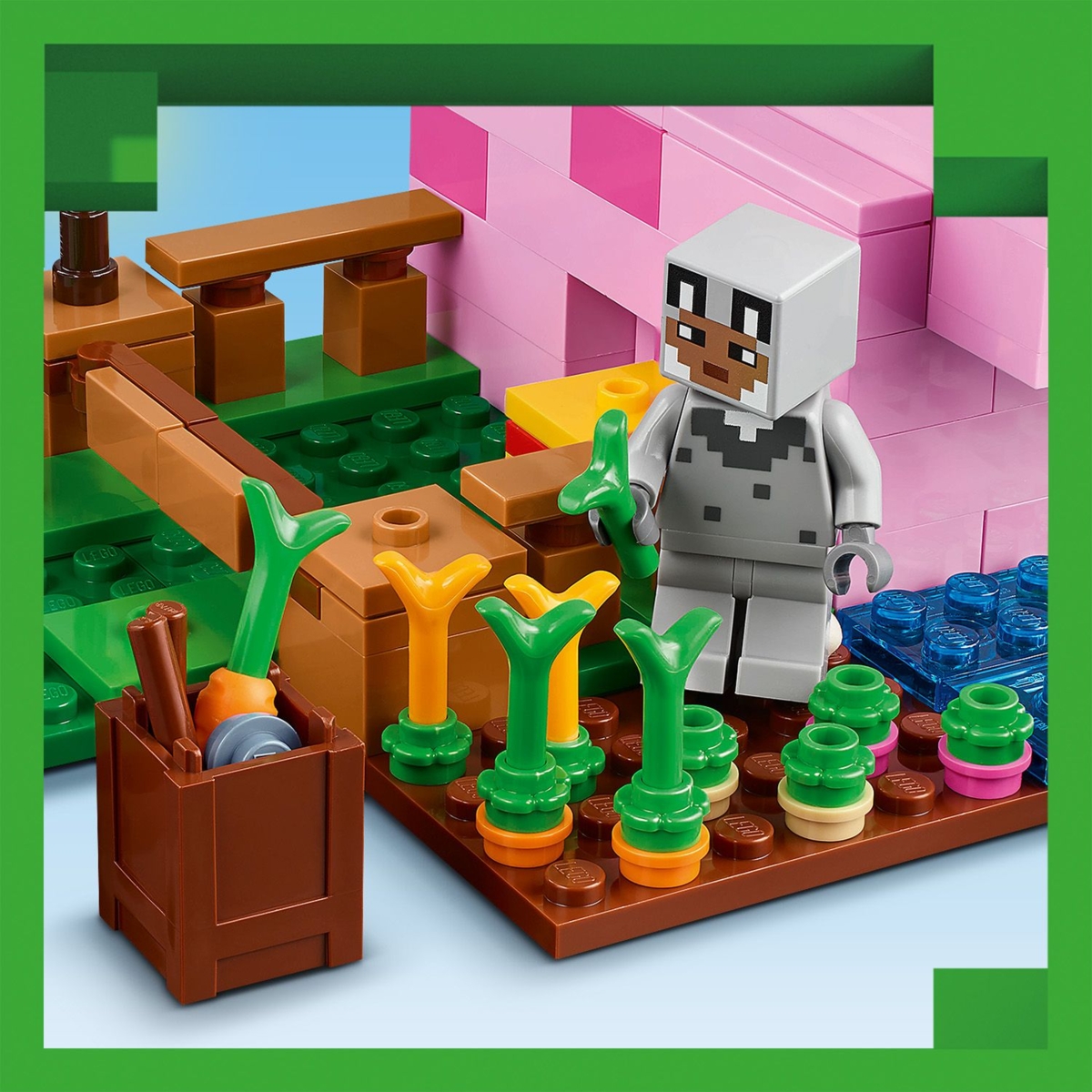 Konstruktorius LEGO Minecraft The Baby Pig House - 4