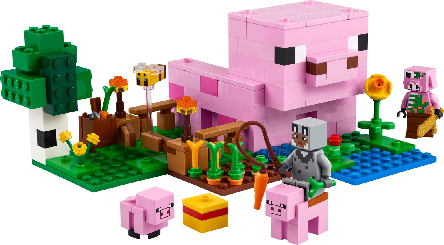 Konstruktorius LEGO Minecraft The Baby Pig House - 7