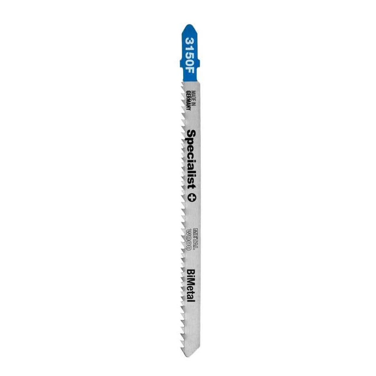 Siaurapjūklio pjūkleliai SPECIALIST+, 110/132 mm, T345XF, 10-14 TPI, BIM, metalui ir medžiu, 2 vnt.-0