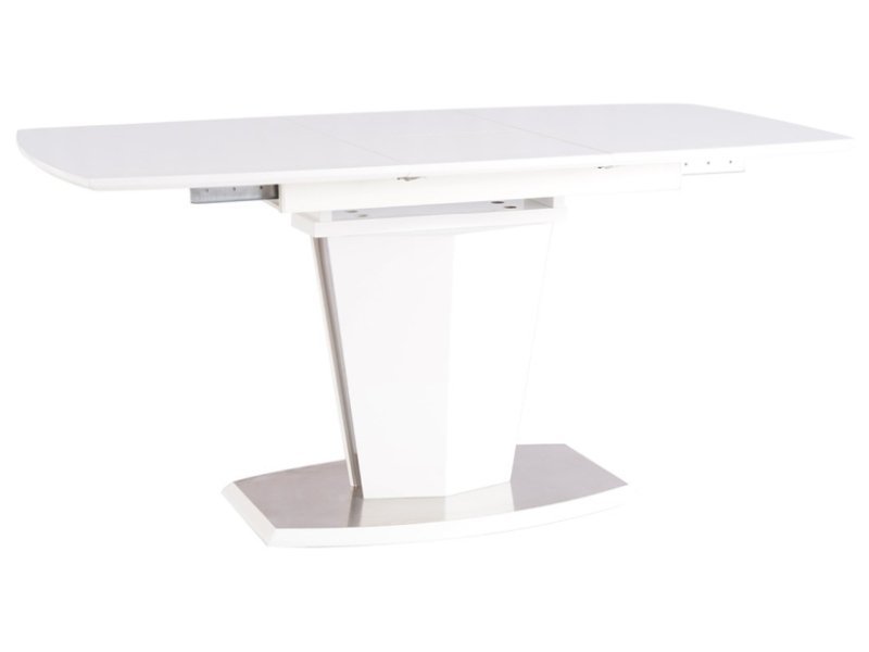 Valgomojo stalas HOUSTON, 120 x 80 cm, baltas