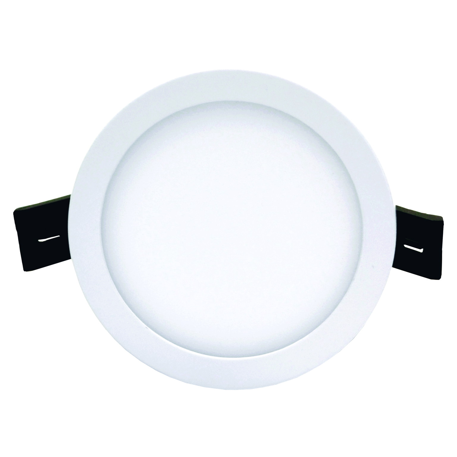 Įleidžiama LED panelė TOPE SPLIT, IP44, 3000K, 8W, 461 lm, baltos sp., Ø 9,3 x 3 cm-0