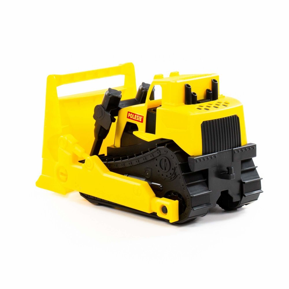 Žaislinis buldozeris, geltonas - 6