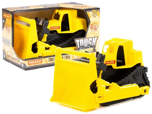 Žaislinis buldozeris, geltonas - 3