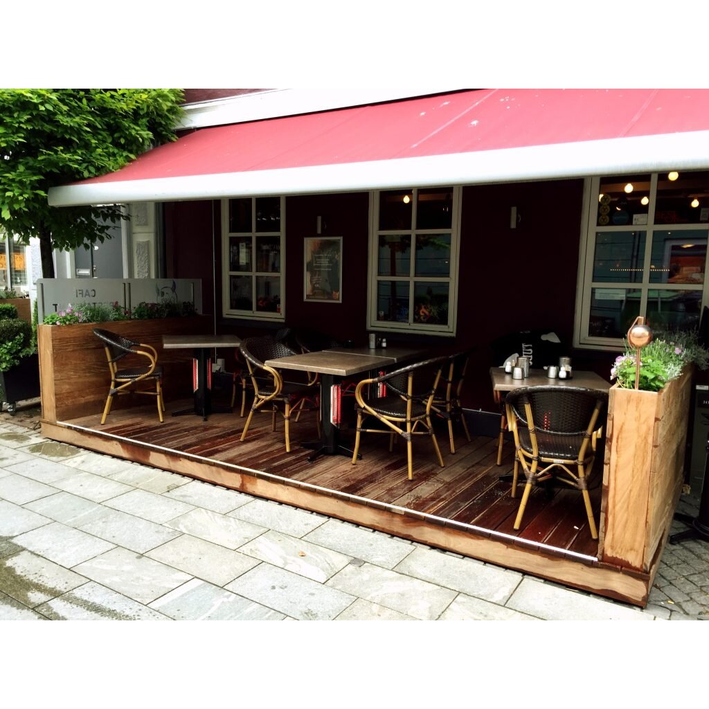 Infraraudonųjų spindulių lauko šildytuvas Mensa Vireoo 06-01035 - 4