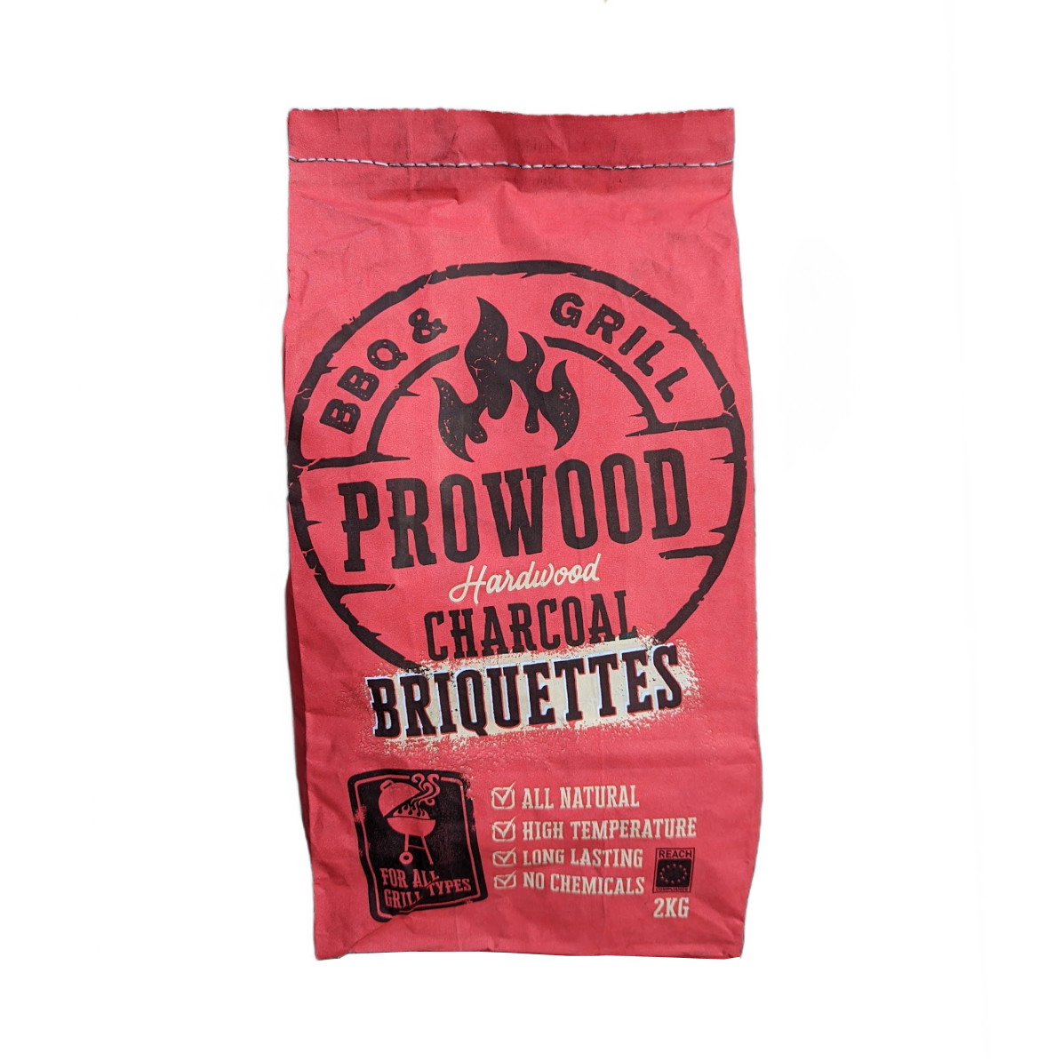Medžio anglies briketai PROWOOD, 2 kg-0