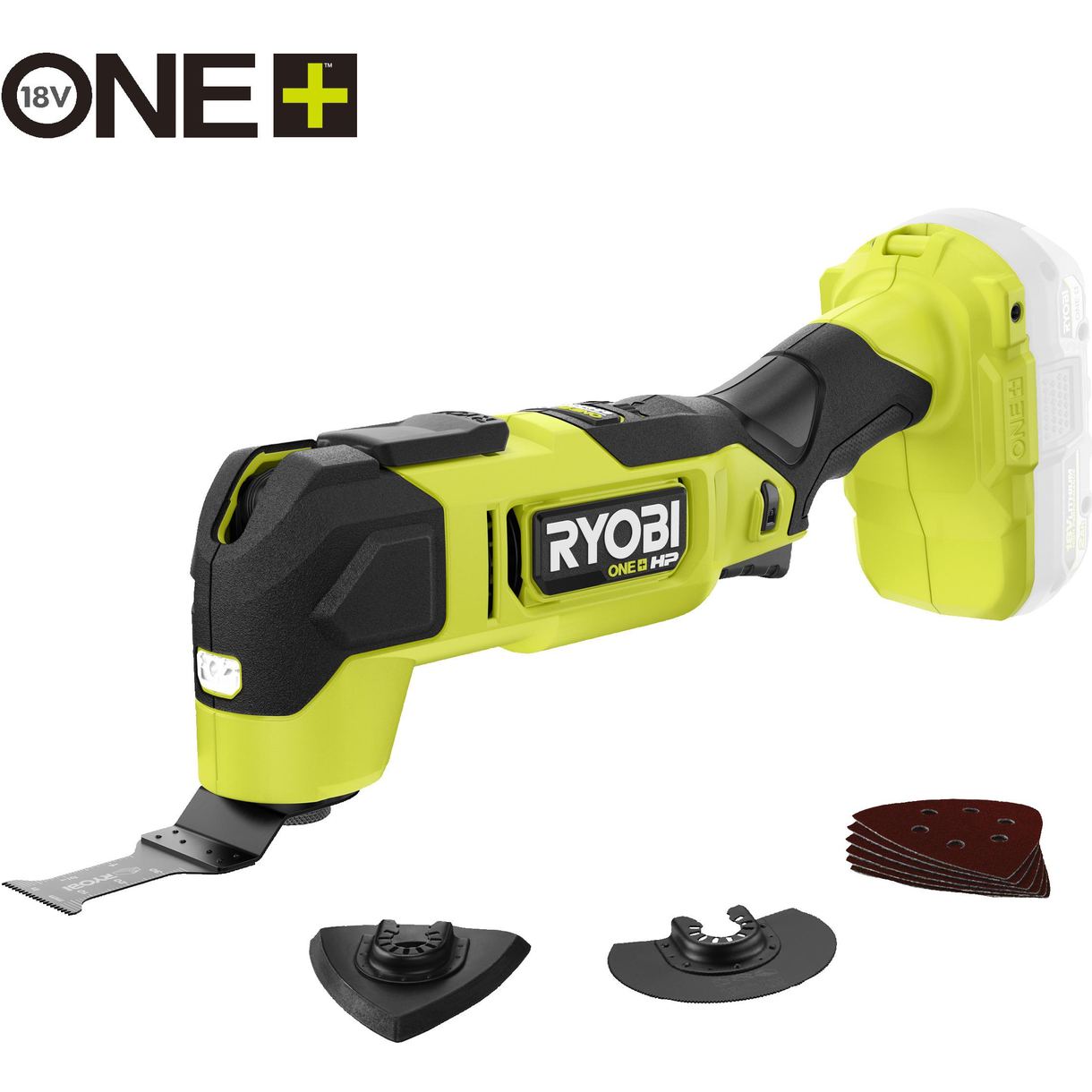 Akumuliatorinis daugiafunkcis įrankis RYOBI ONE+ HP RMT18X-0, 18 V