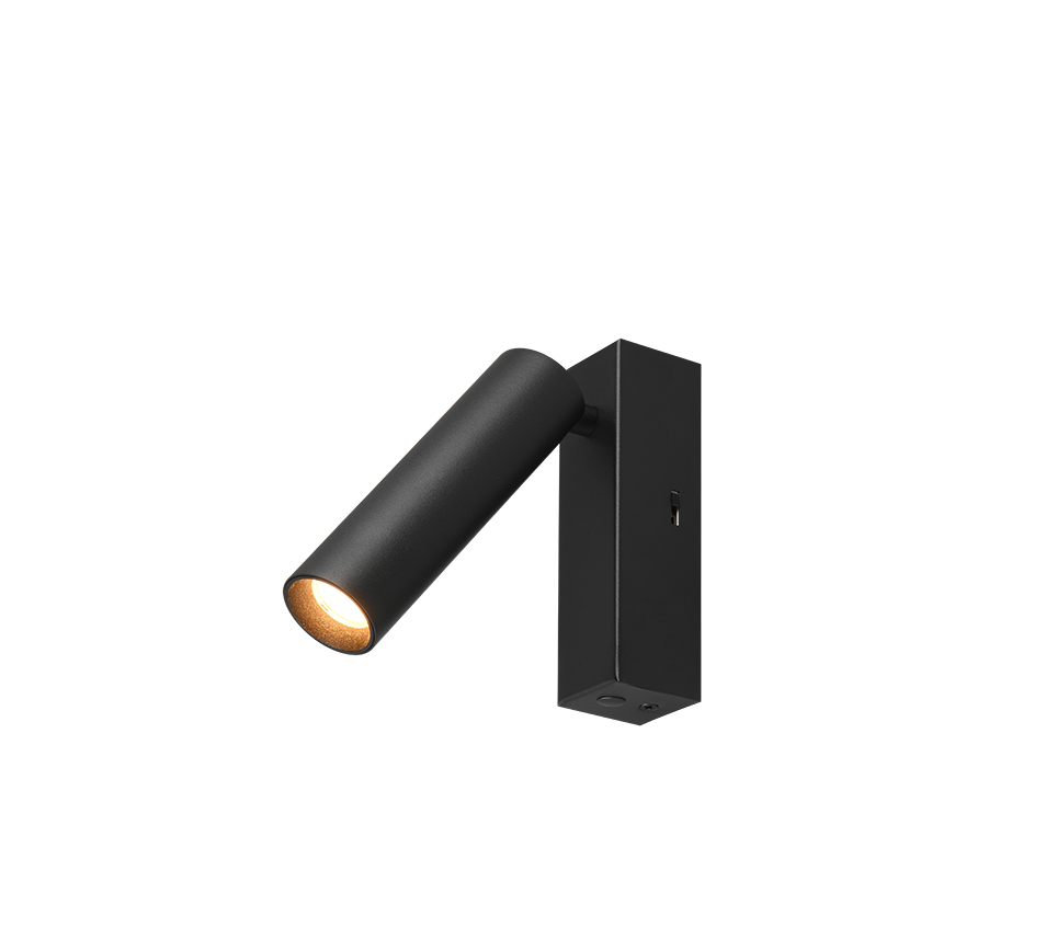 Taškinis LED šviestuvas TRIO AMBALA, 1 x 5W, 2300/3000/4000K 500 lm juodos sp 16,5x15x4cm-0