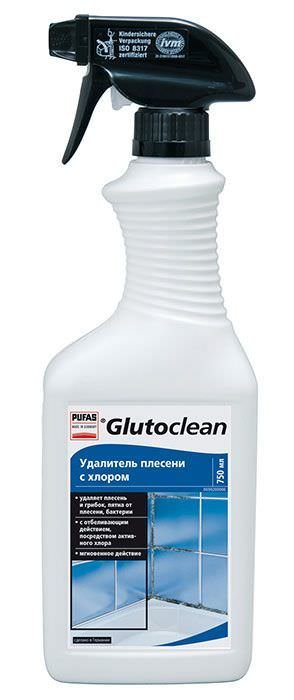Pelėsio valiklis PUFAS GLUTOCLEAN, su chloru, 750 ml
