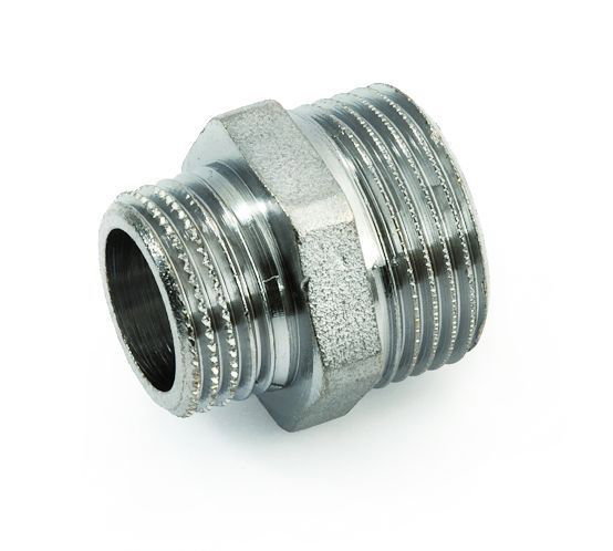 Žalvarinis chrom. redukuotas nipelis GENERAL FITTINGS, 1/2