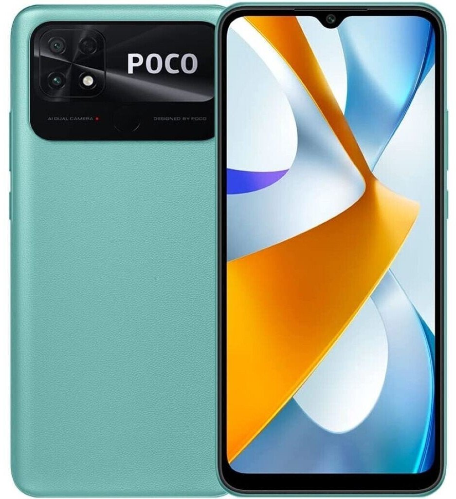 Mobilusis telefonas Poco C40, 64 GB, Žalia
