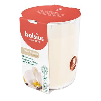 Kvepianti žvakė stikliniame indelyje VANILLA, 9,7 x 8,5 cm-0