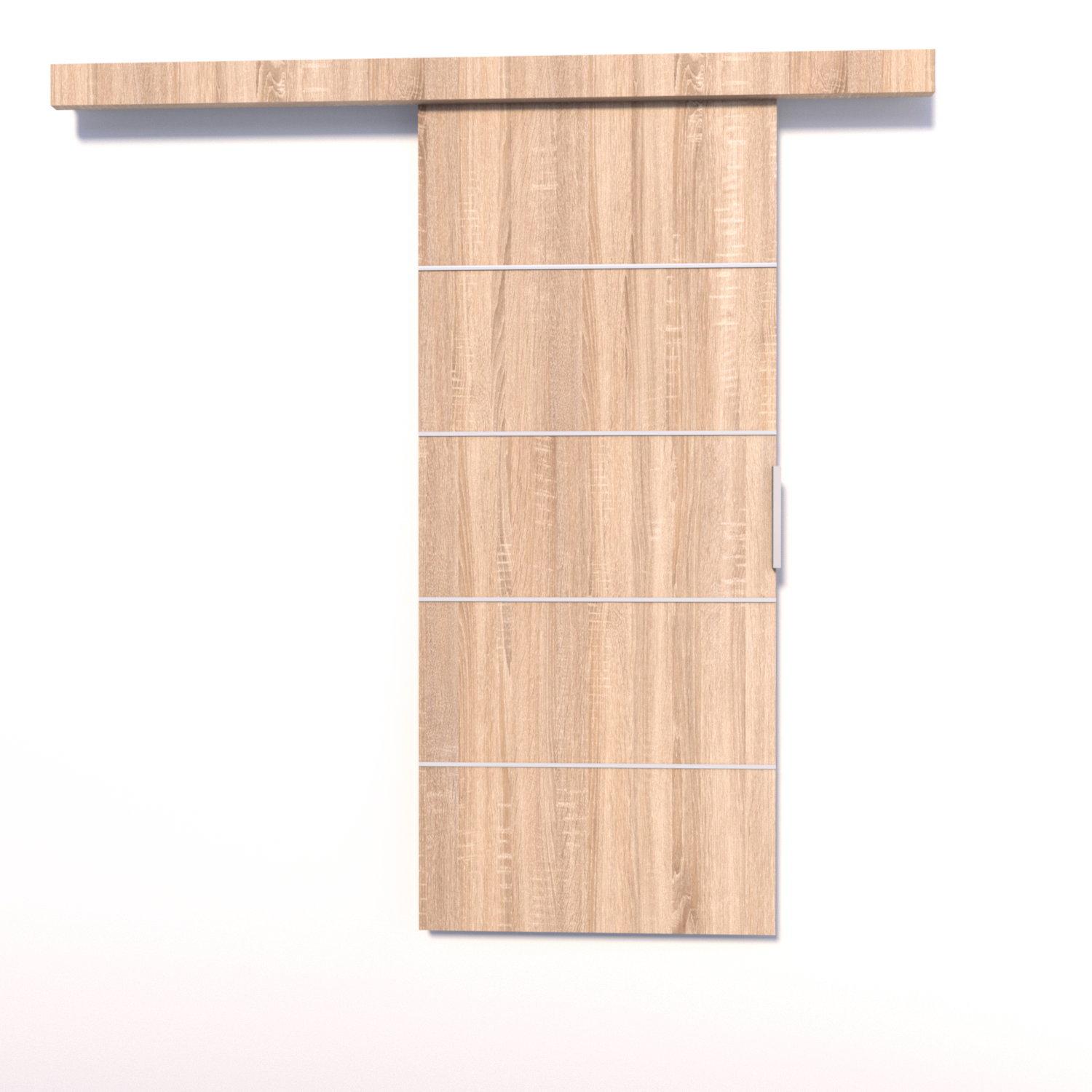 Stumdomos durys BIELLA 106 x 205 cm, ąžuolo-1