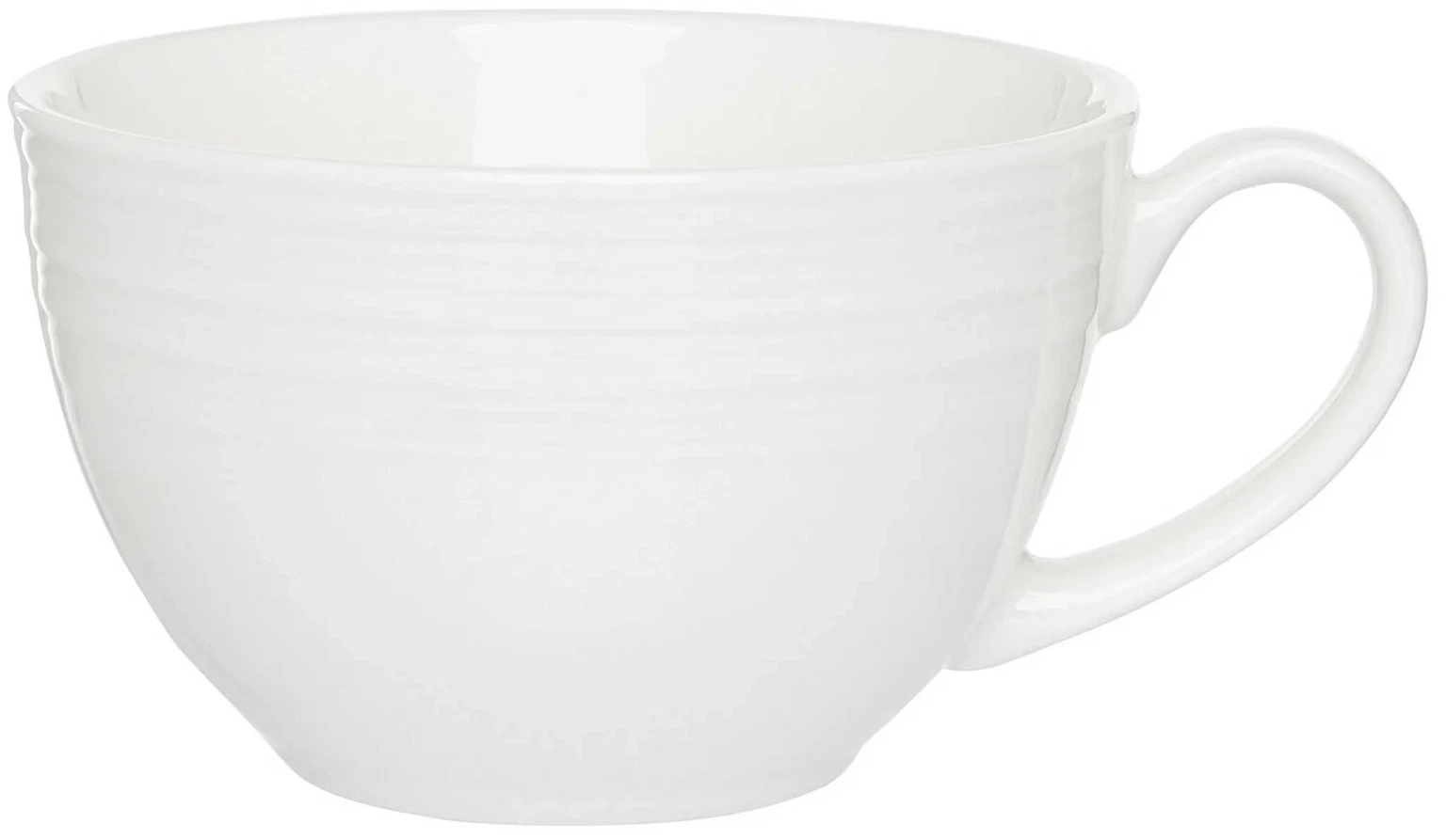 Porcelianinis puodelis AMBITION LINEA, baltos sp., 220 ml