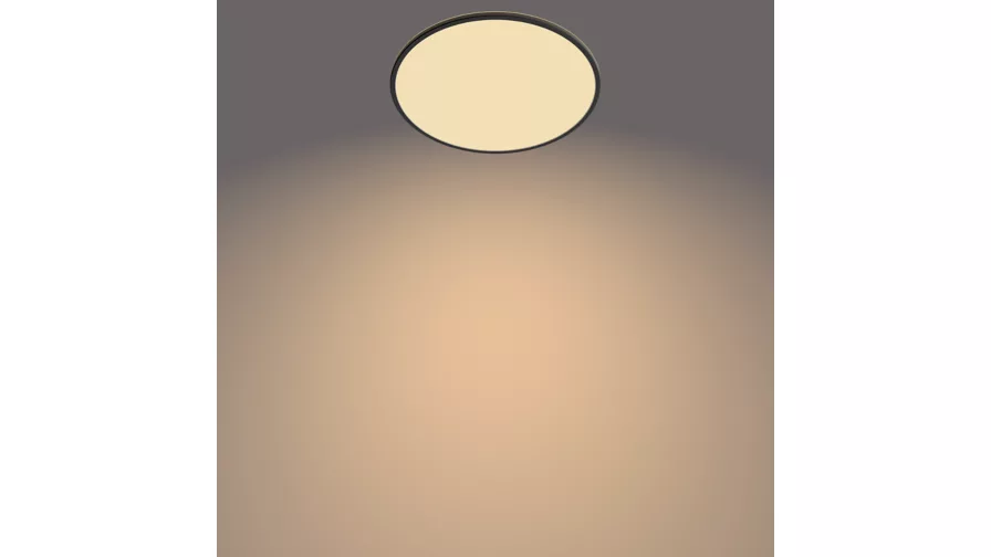 LED šviestuvas PHILIPS SUPERSLIM, 36 W, 2700 K, 3200 lm, dimeriuojamas juodos sp Ø55x2,8cm - 3