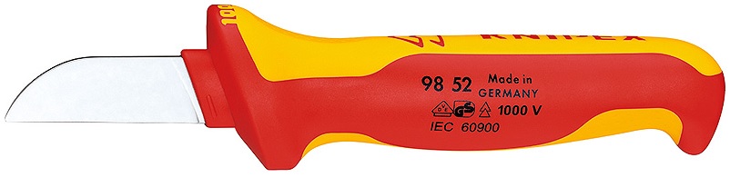 Elektriko peilis Knipex 9852, 19 cm, metalas-0