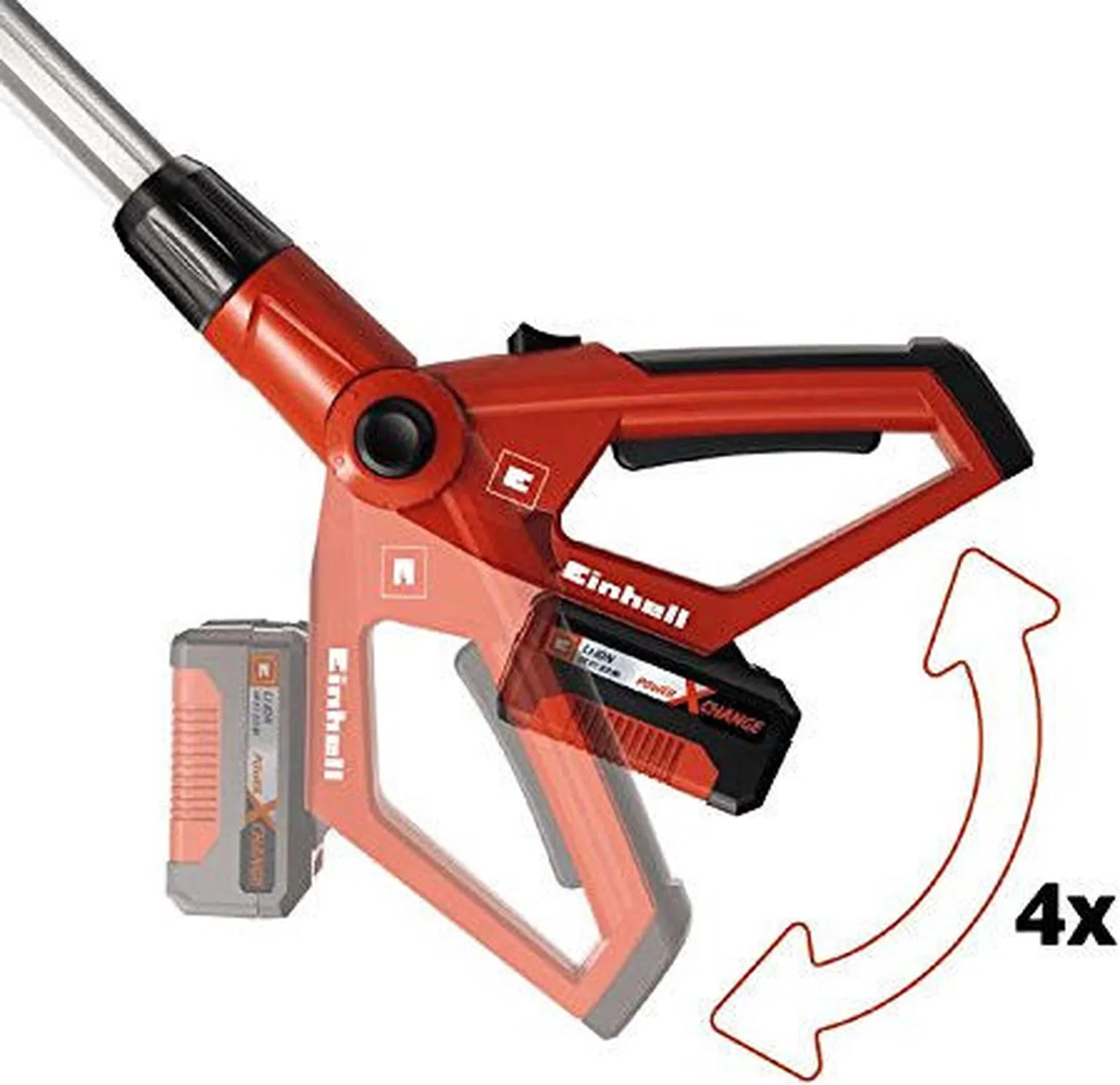 Akumuliatorinis grandininis genėjimo pjūklas EINHELL GE-LC 18 Li T-Solo, 18 V, 20 cm, be akumuliat. - 4