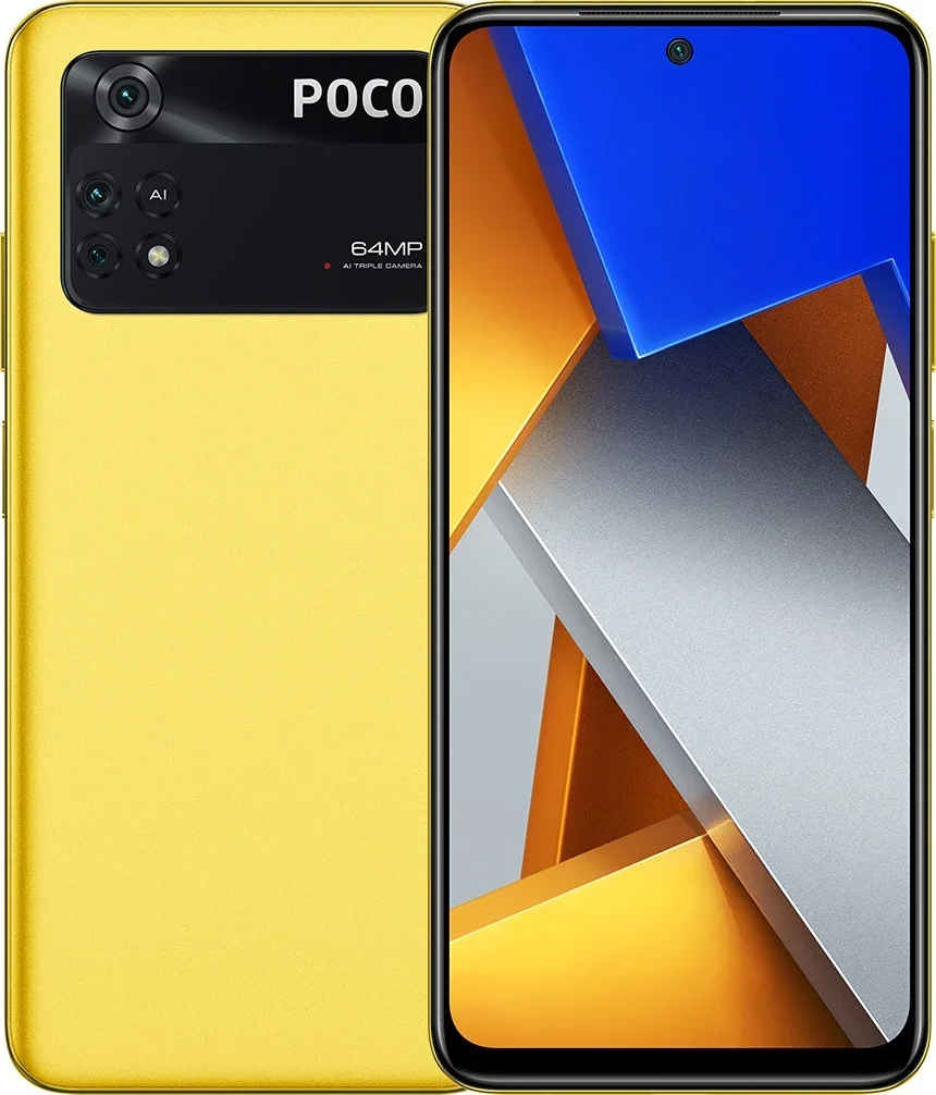 Mobilusis telefonas Poco X4 Pro 5G,128GB, Geltona
