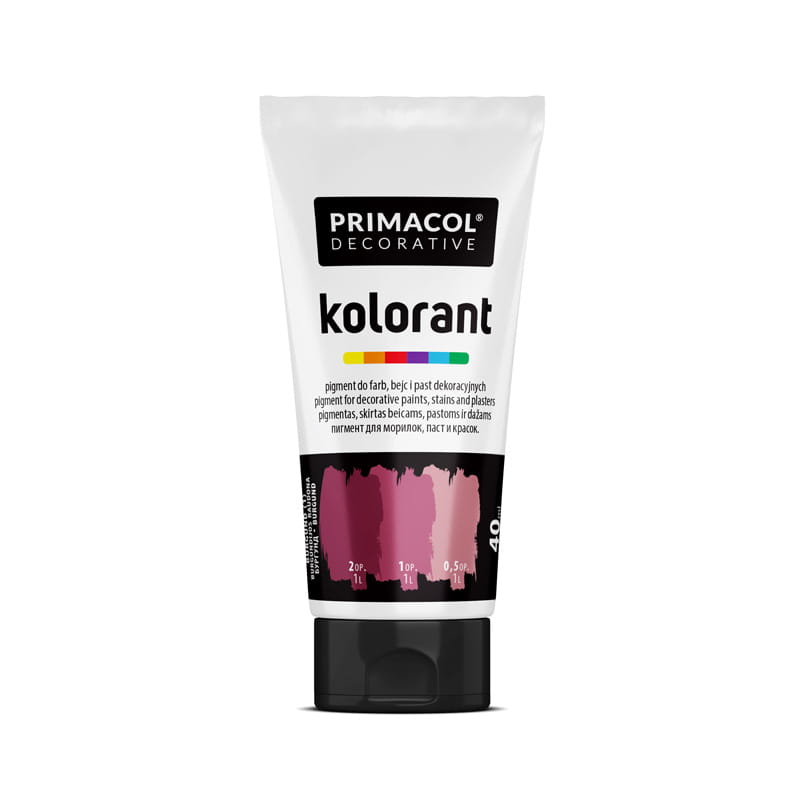 Dažų pigmentas PRIMACOL COLORANT 1, bordo sp., 40 ml-0