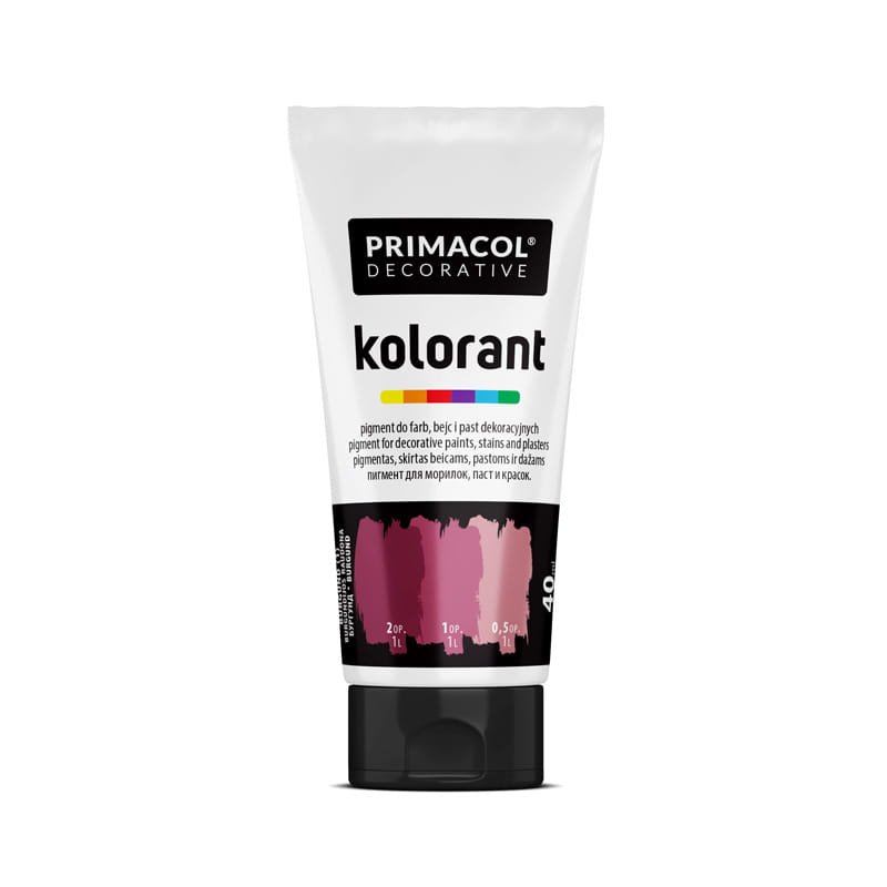 Dažų pigmentas PRIMACOL COLORANT 1, bordo sp., 40 ml