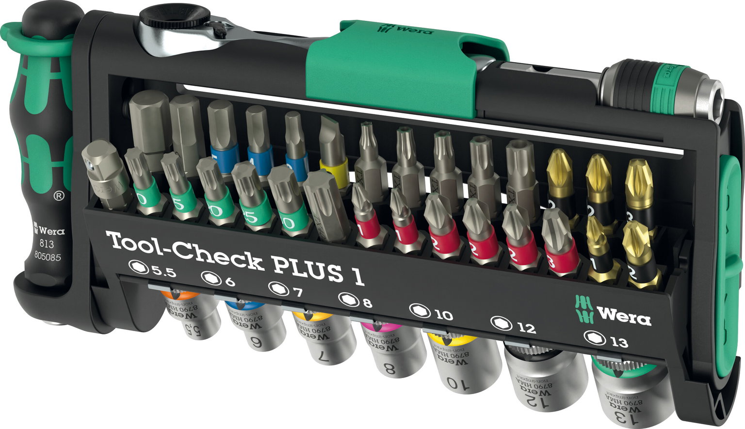 Įrankių rinkinys Wera 049055 Tool-Check PLUS, 39 dalių-0