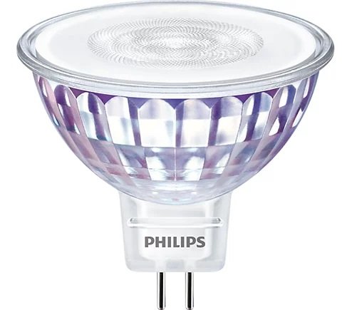 LED lemputė PHILIPS, MR16, GU5.3, 7W (=50W), 4000K, 660 lm, šaltai baltos sp.