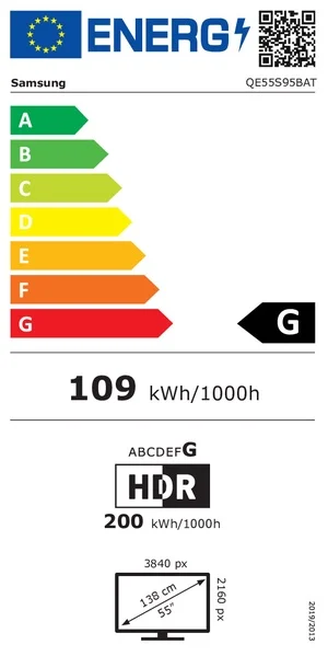 Televizorius Samsung QE55S95BATXXH, OLED, 55 " - 6