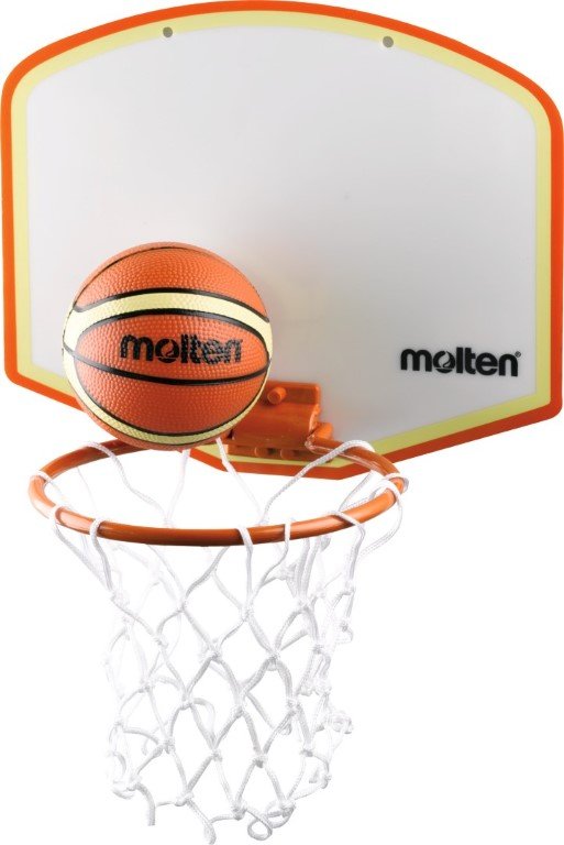 Krepšinio lenta vaikams su tinkleliu ir kamuoliu