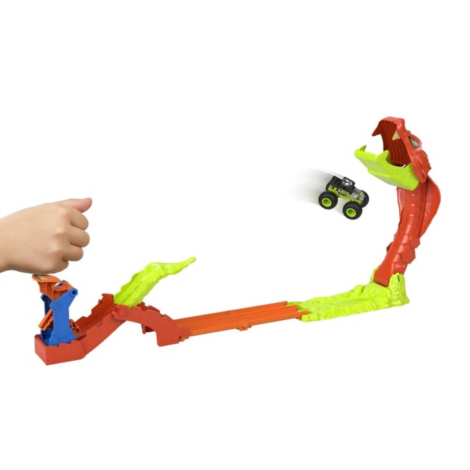 Automobilių trasa HOT WHEELS MONSTER TRUCKS „Gyvatės išsiveržimas“ - 3