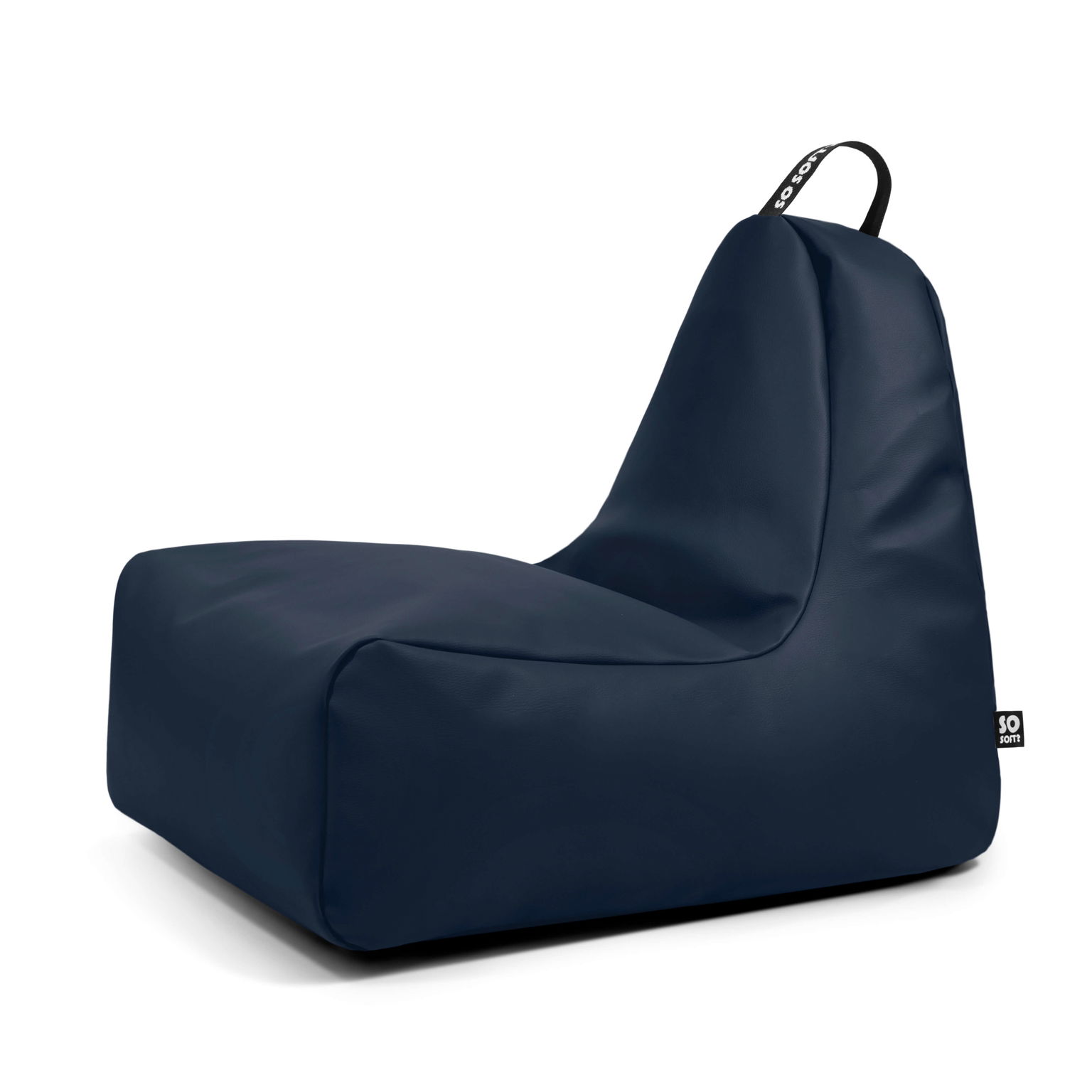 Sėdmaišis Chill L Robust, 90x65x70 cm, mėlyna