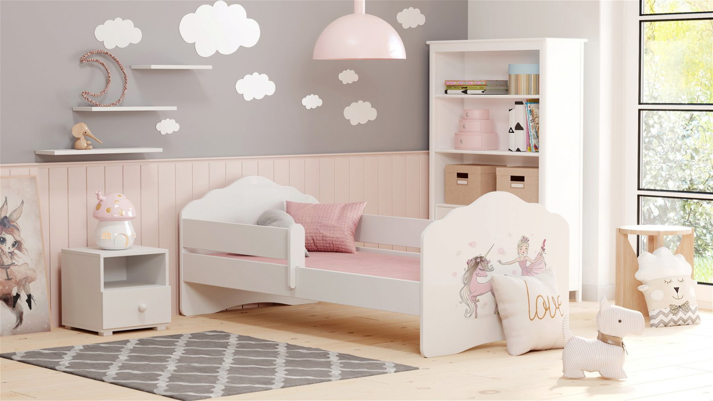 Vaikiška lova Fala Bar Princess, 160x80 cm-1